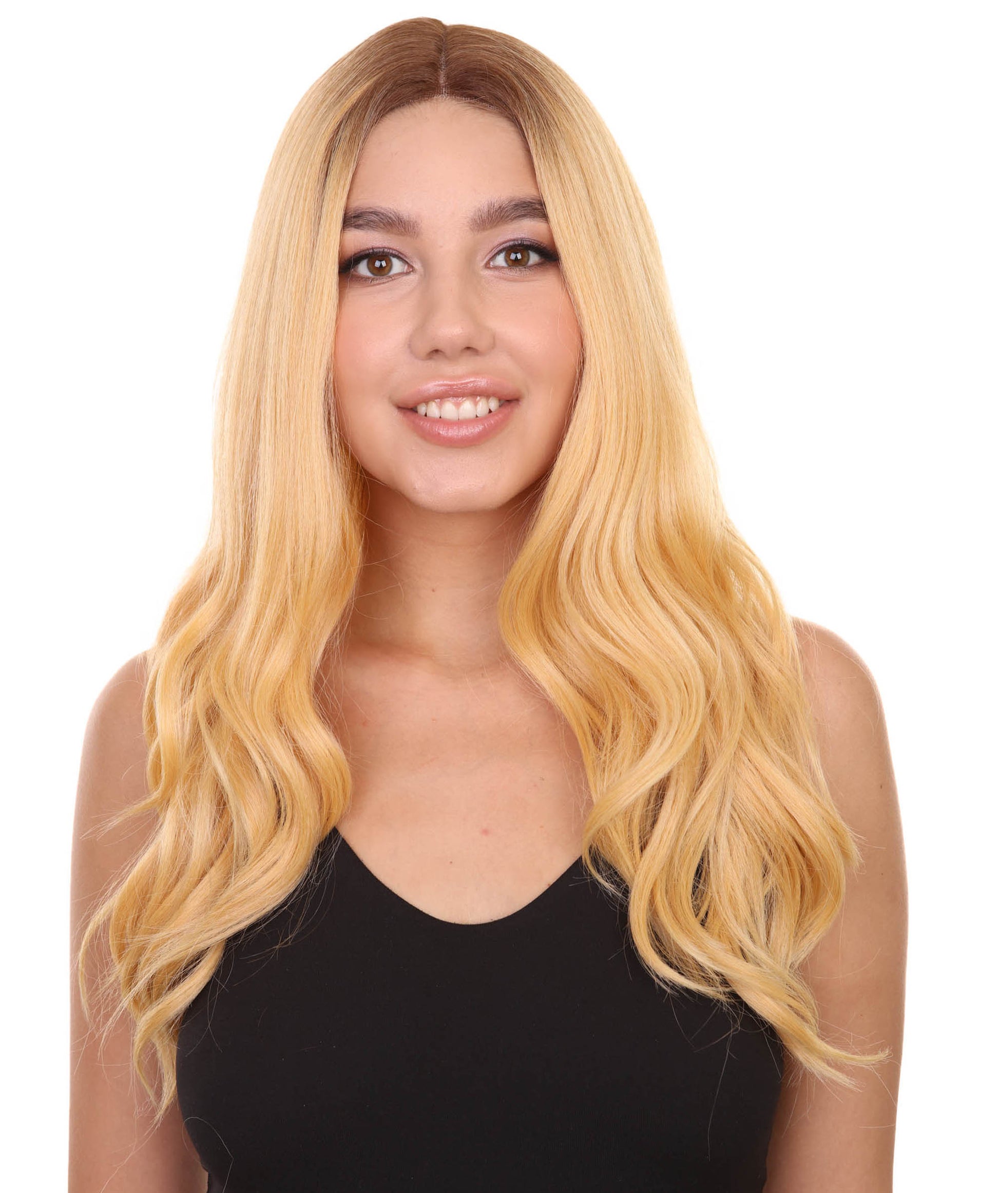 Women's Long Length Lace Front Wavy Wig