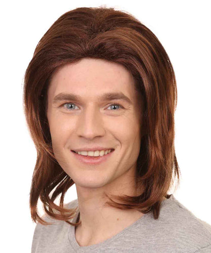 Men's Fancy Wig | Fancy Brown Wig | Premium Breathable Capless Cap.