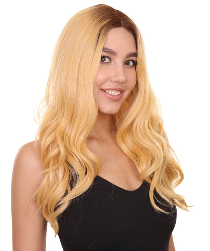 Women's Long Length Lace Front Wavy Wig