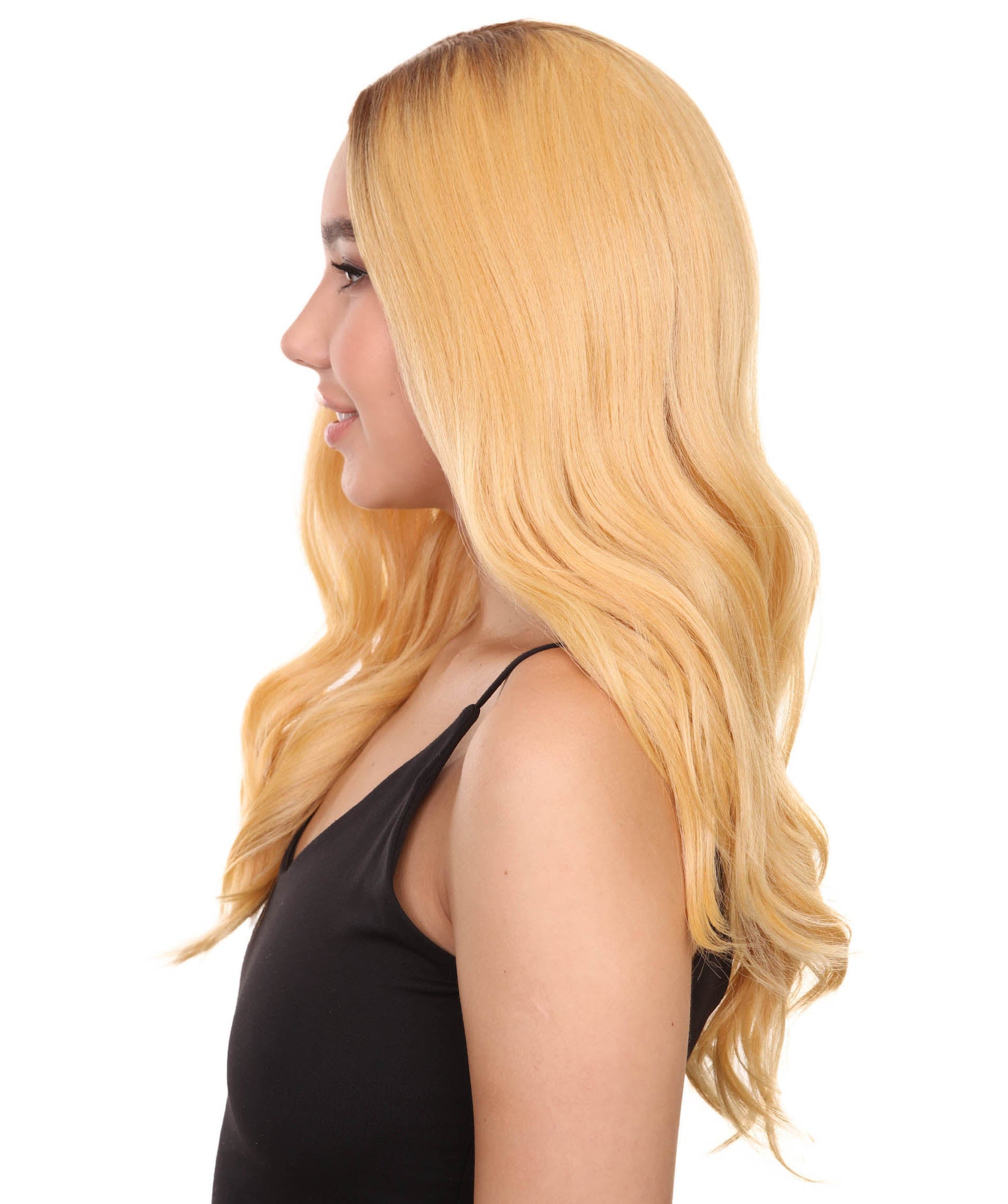 Women's Long Length Lace Front Wavy Wig