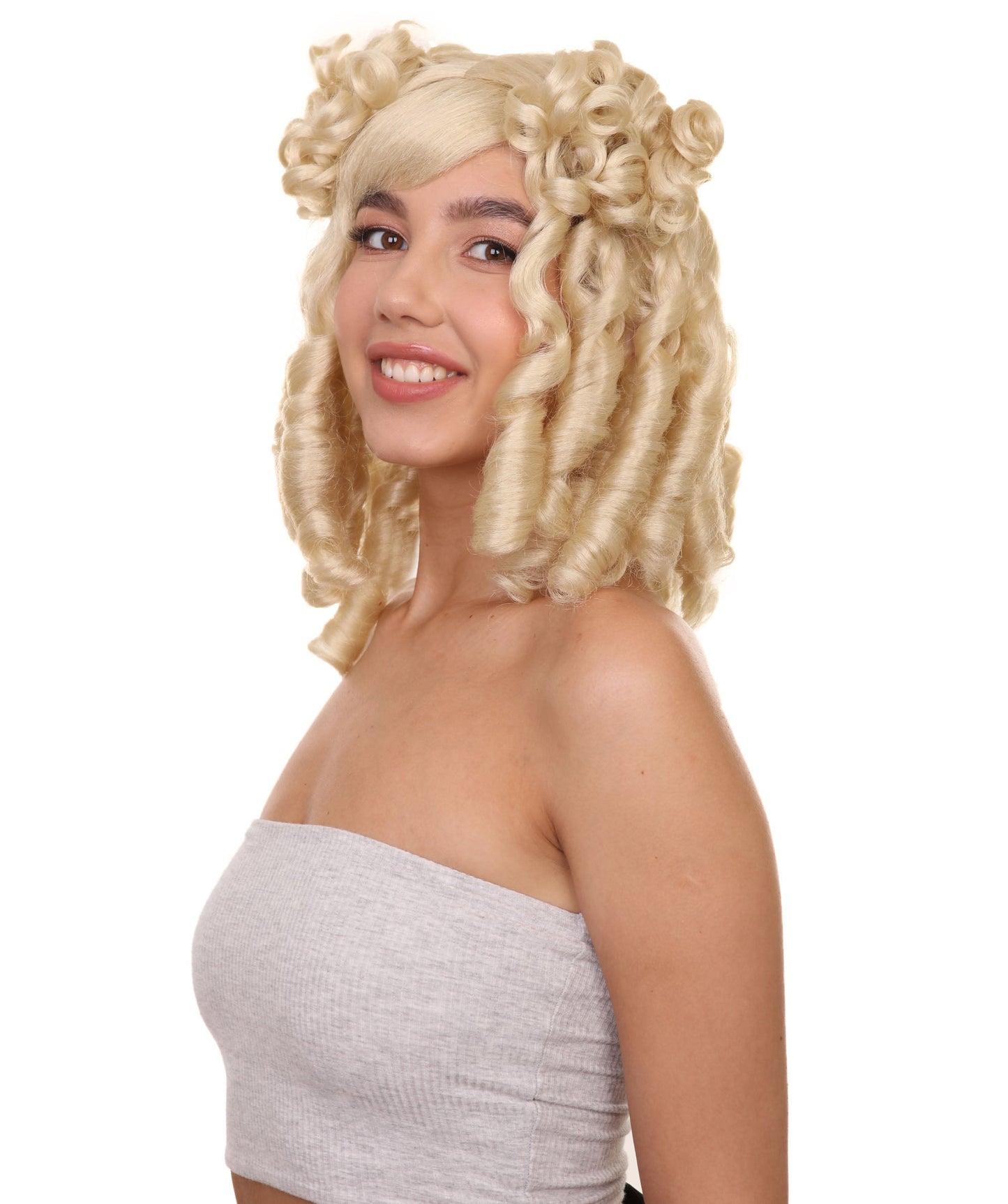 Colonial Lady Blonde Wig