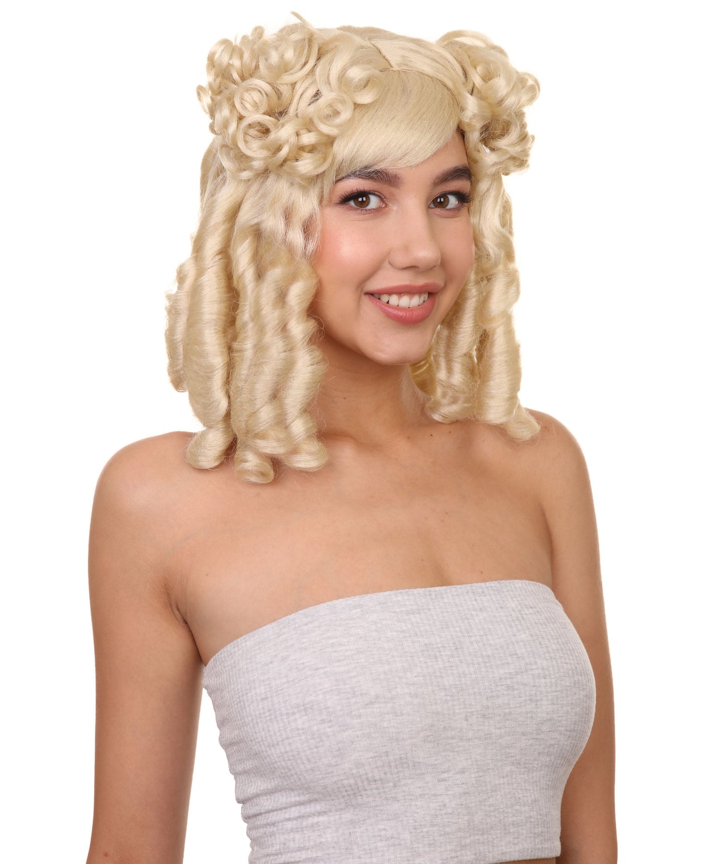 Colonial Lady Blonde Wig