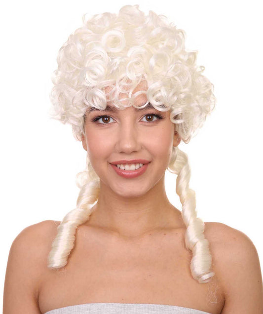 Women's Colonial Curly Blonde Wig