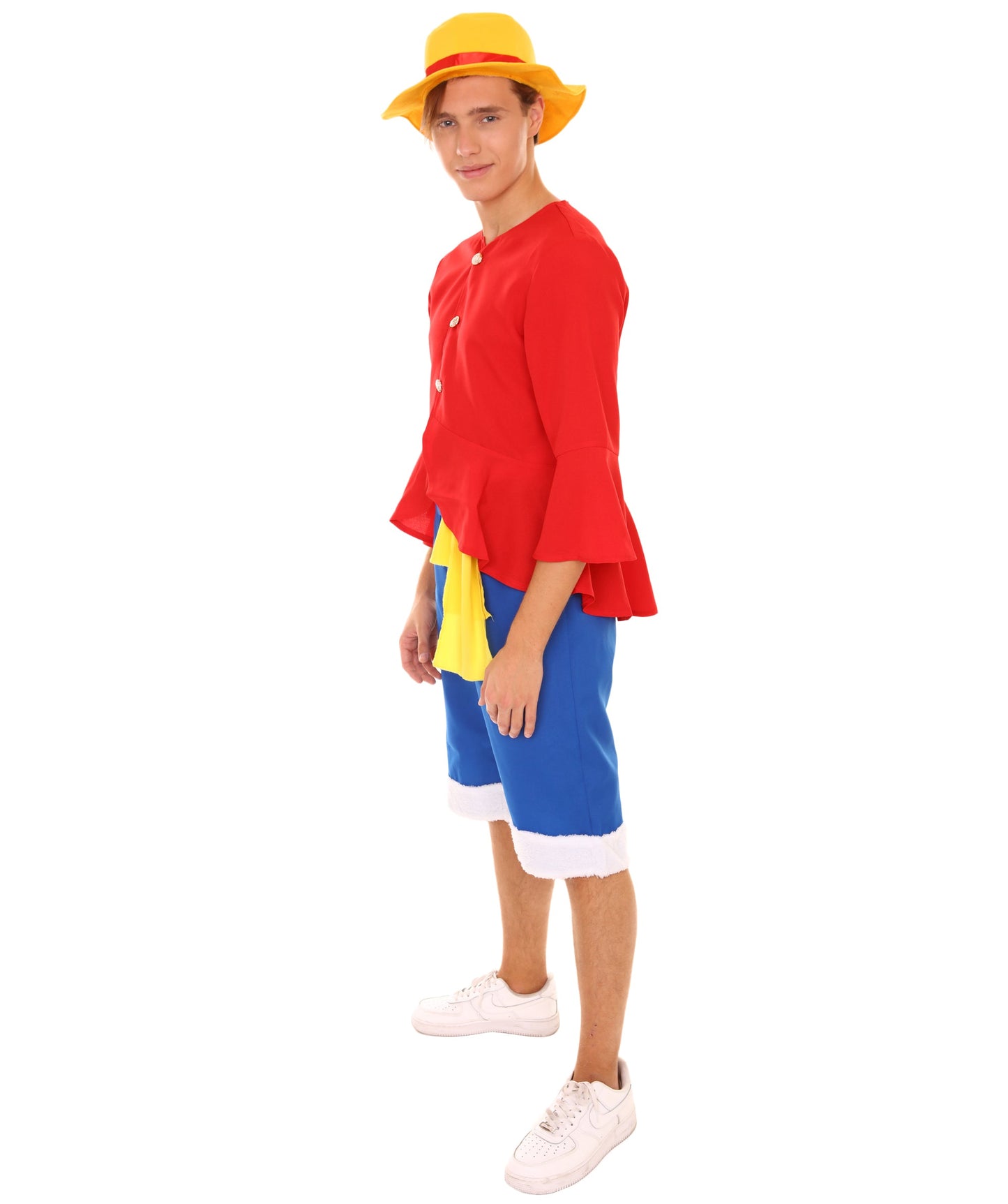 Men's Pirate Shirt Costume | Red Halloween Costume