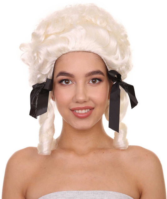 Colonial Lady White Wig