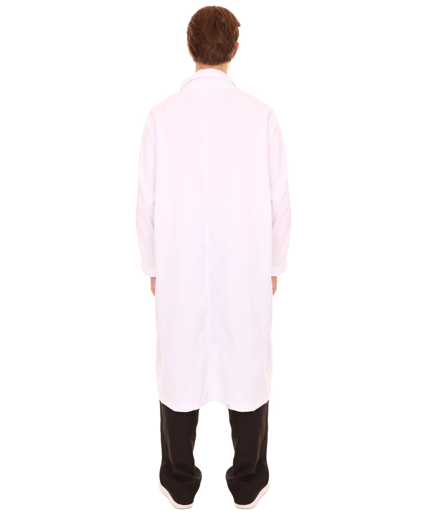 Men's Crazy Scientist Doctor Robe Coat Costume | White Fancy Costume