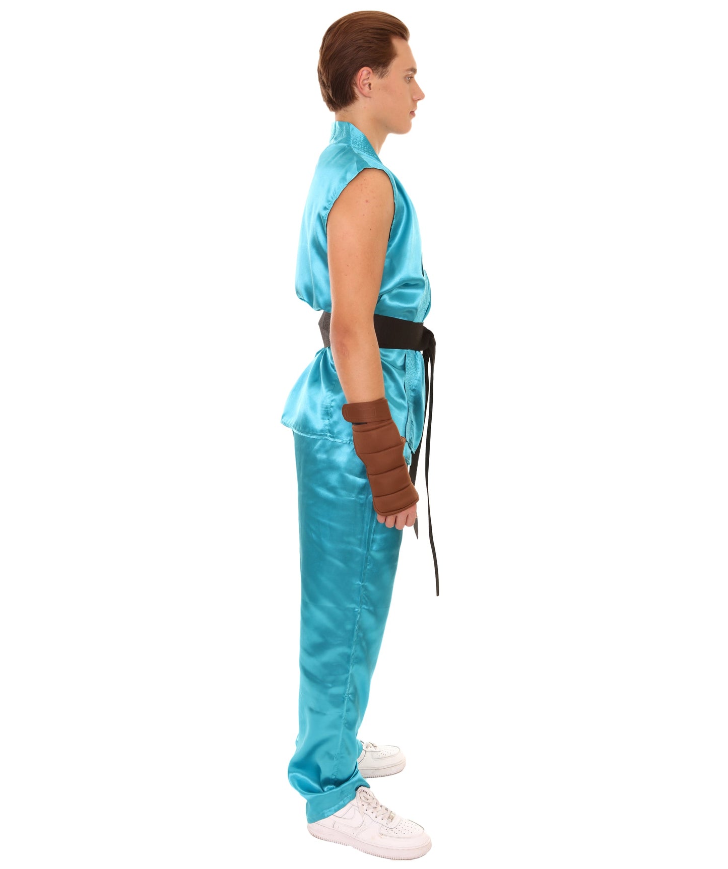 Tiffany Blue Men's Karate Fancy Costume