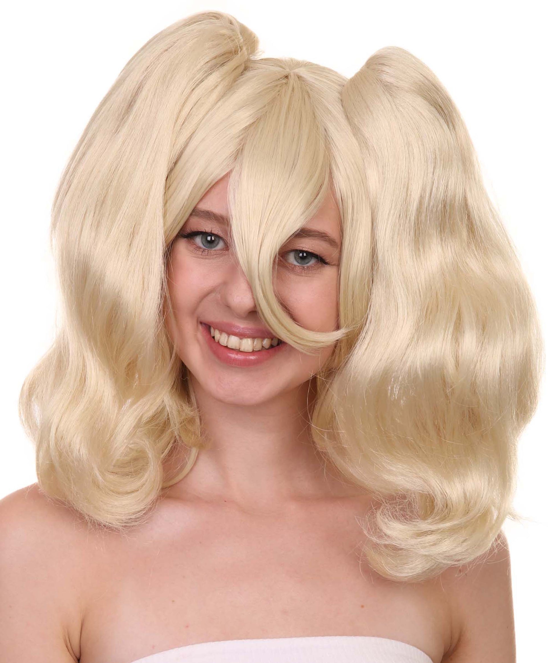 Women’s Superhero Pigtails Wig