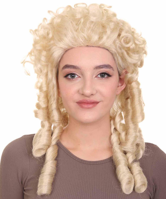 Colonial Lady Curly Wig