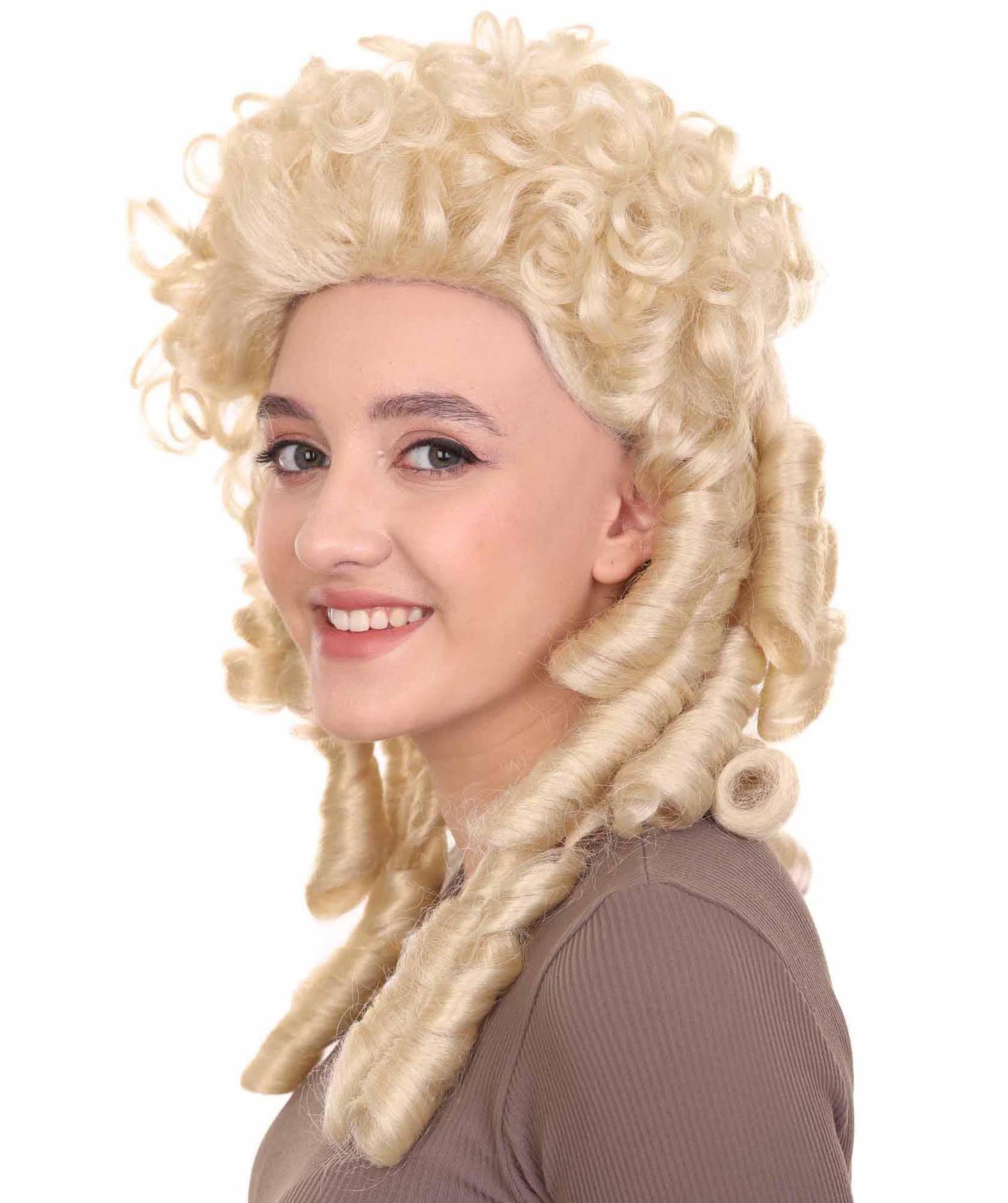 Colonial Lady Curly Wig