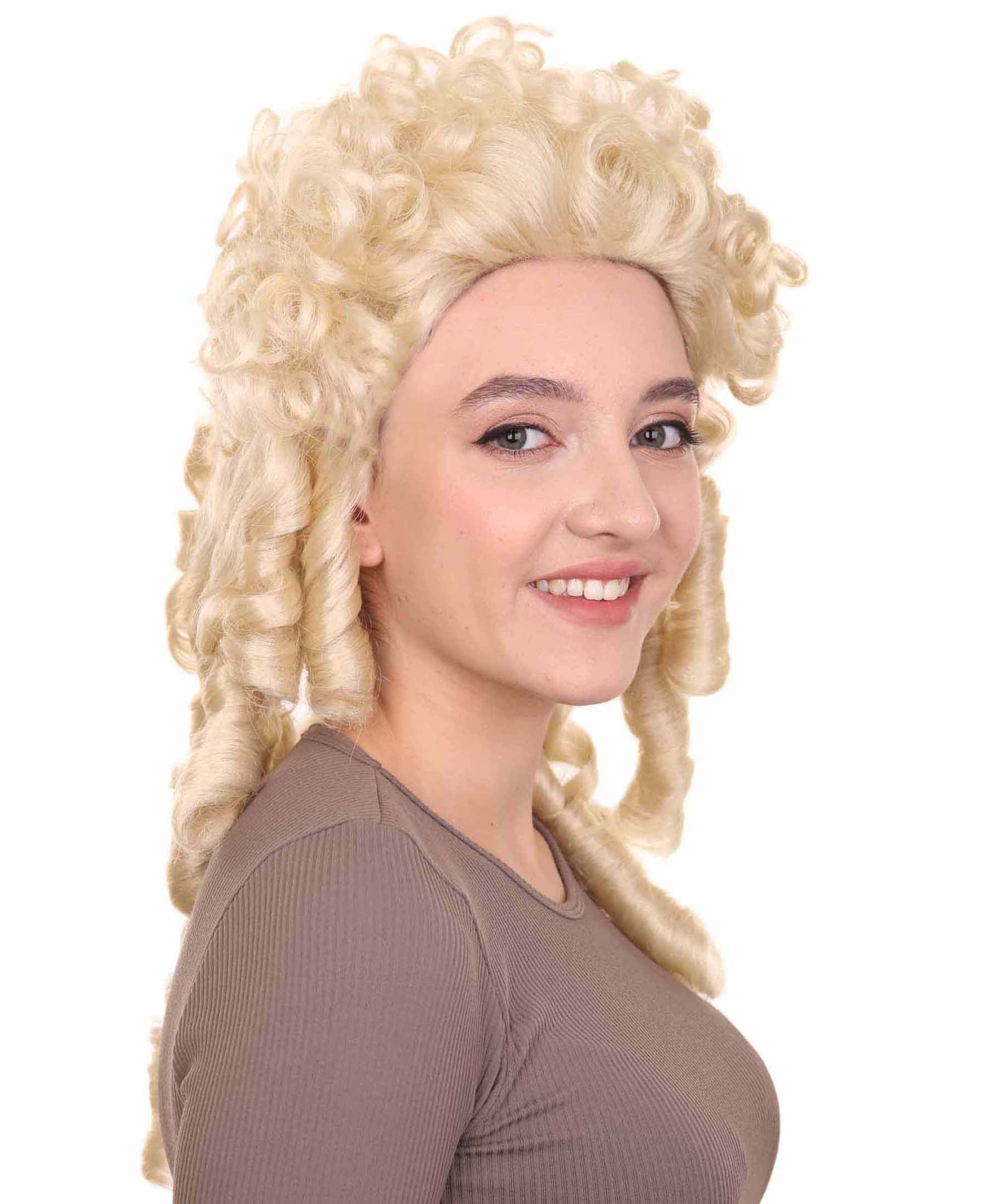 Colonial Lady Curly Wig