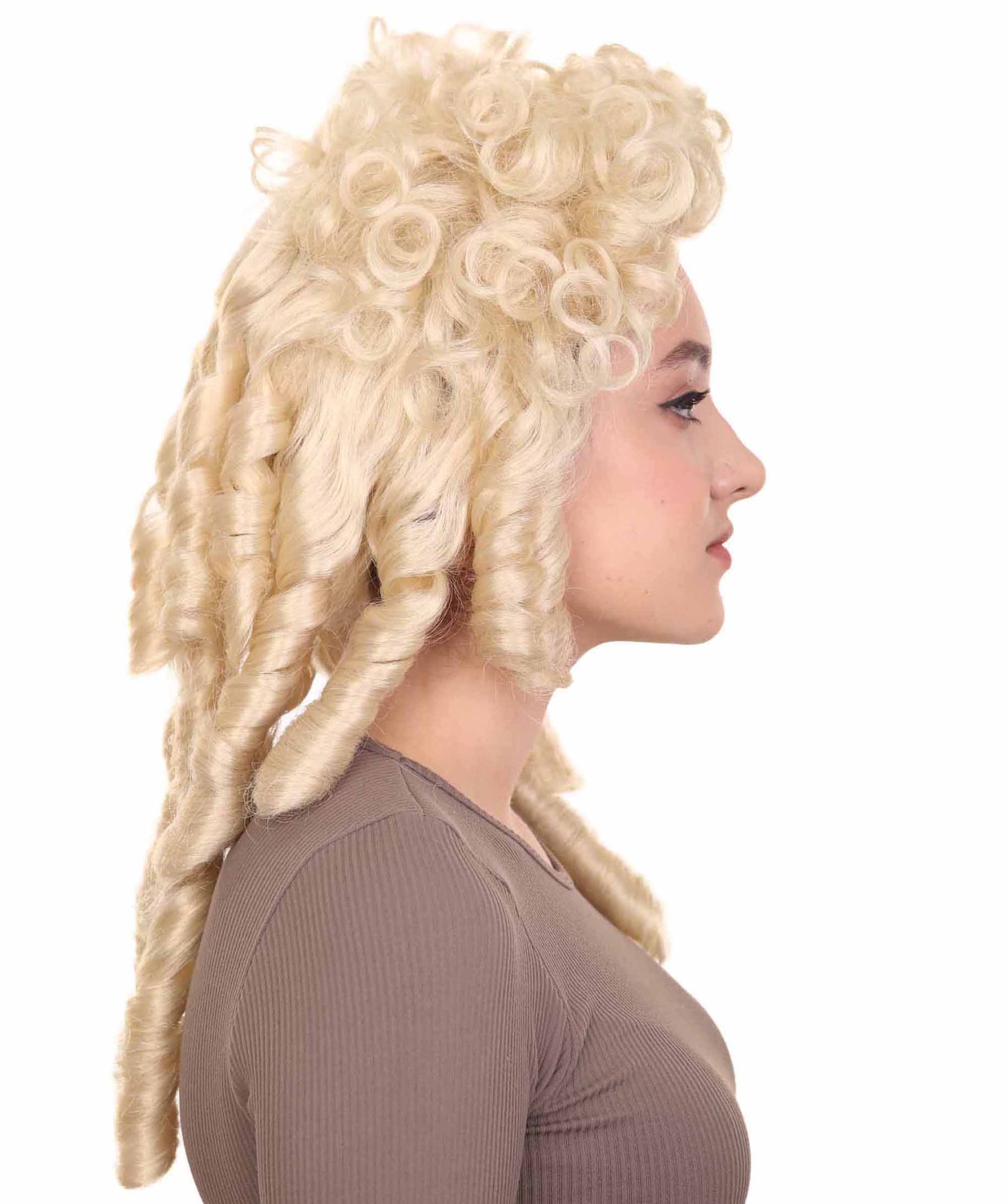 Colonial Lady Curly Wig