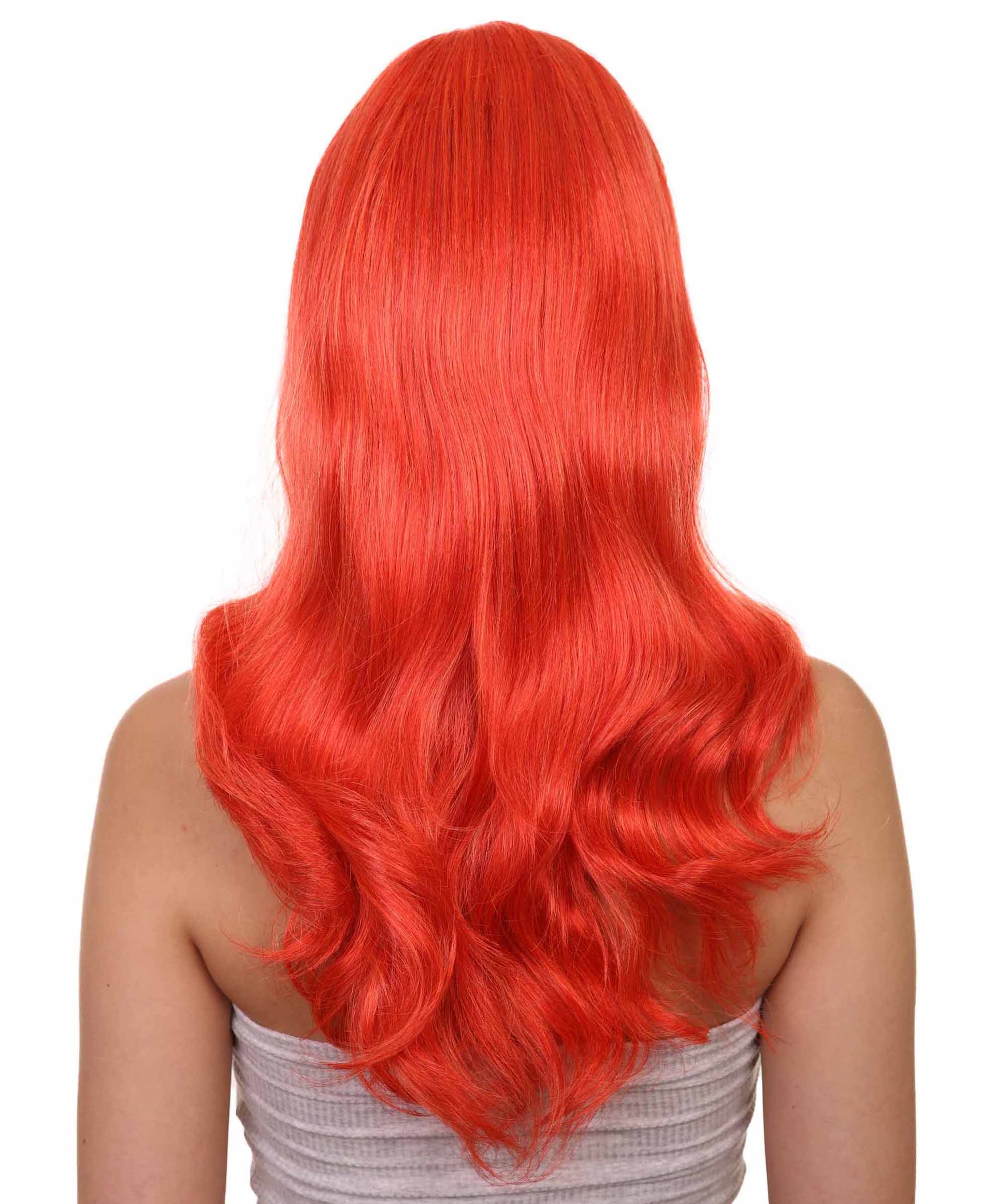 Women's Super Hero Red wigs 