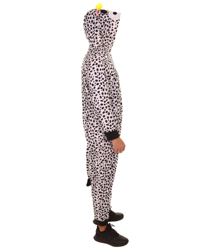 Women's Cow Jumpsuit | Black and White Halloween Costume