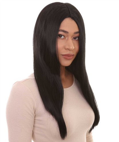  Straight Long Black Wig