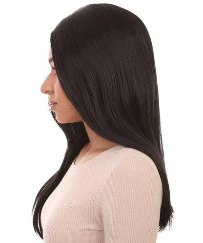  Straight Long Black Wig