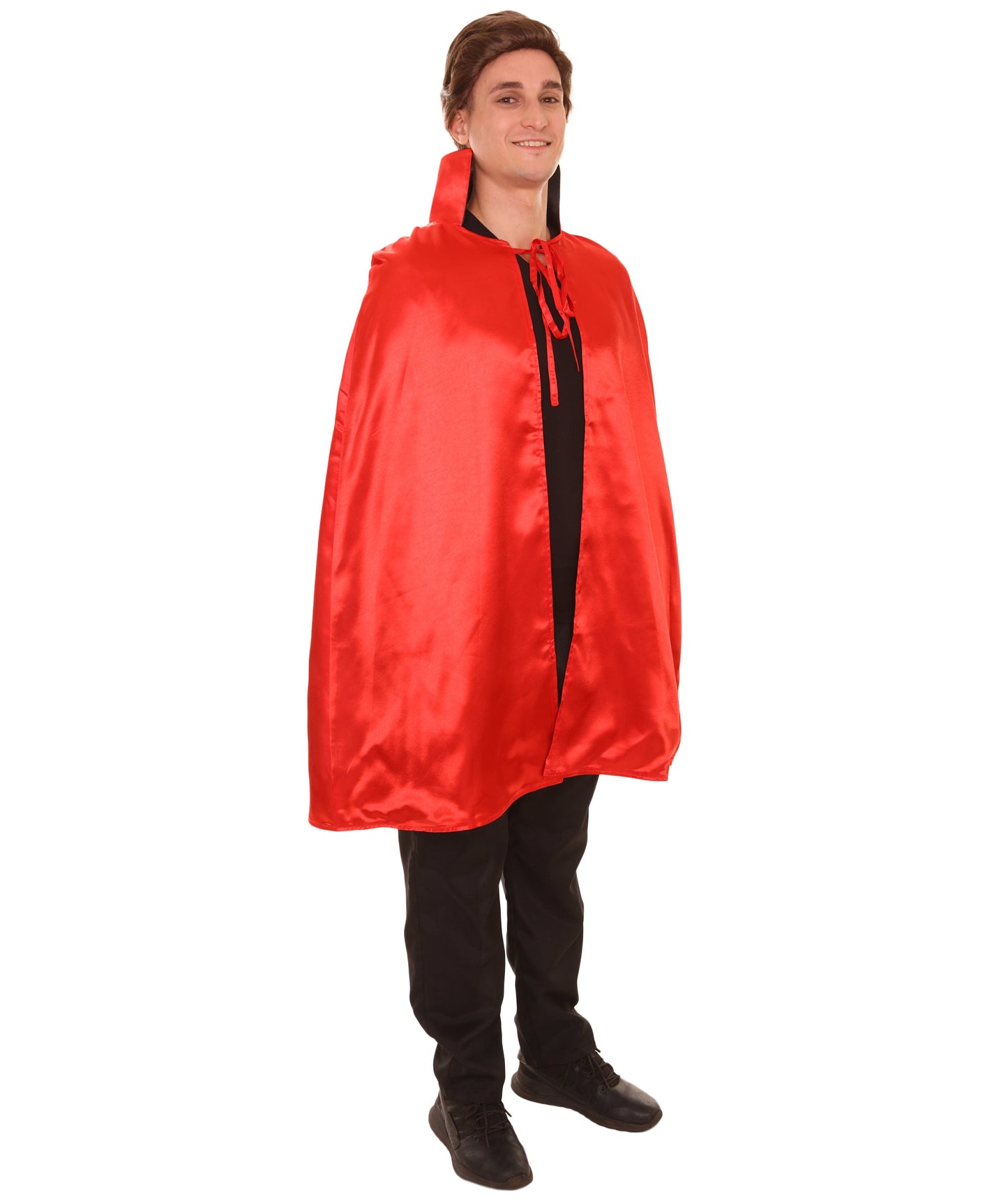 Red/Black Reversible Vampire Cape Costume