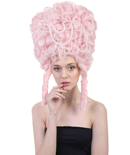 Pink Baroque Marie Antoinette Wig