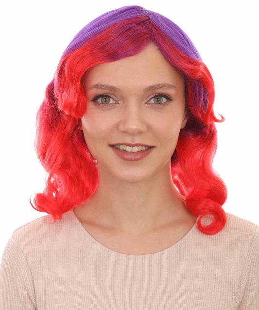 Wavy Two-tone Wig