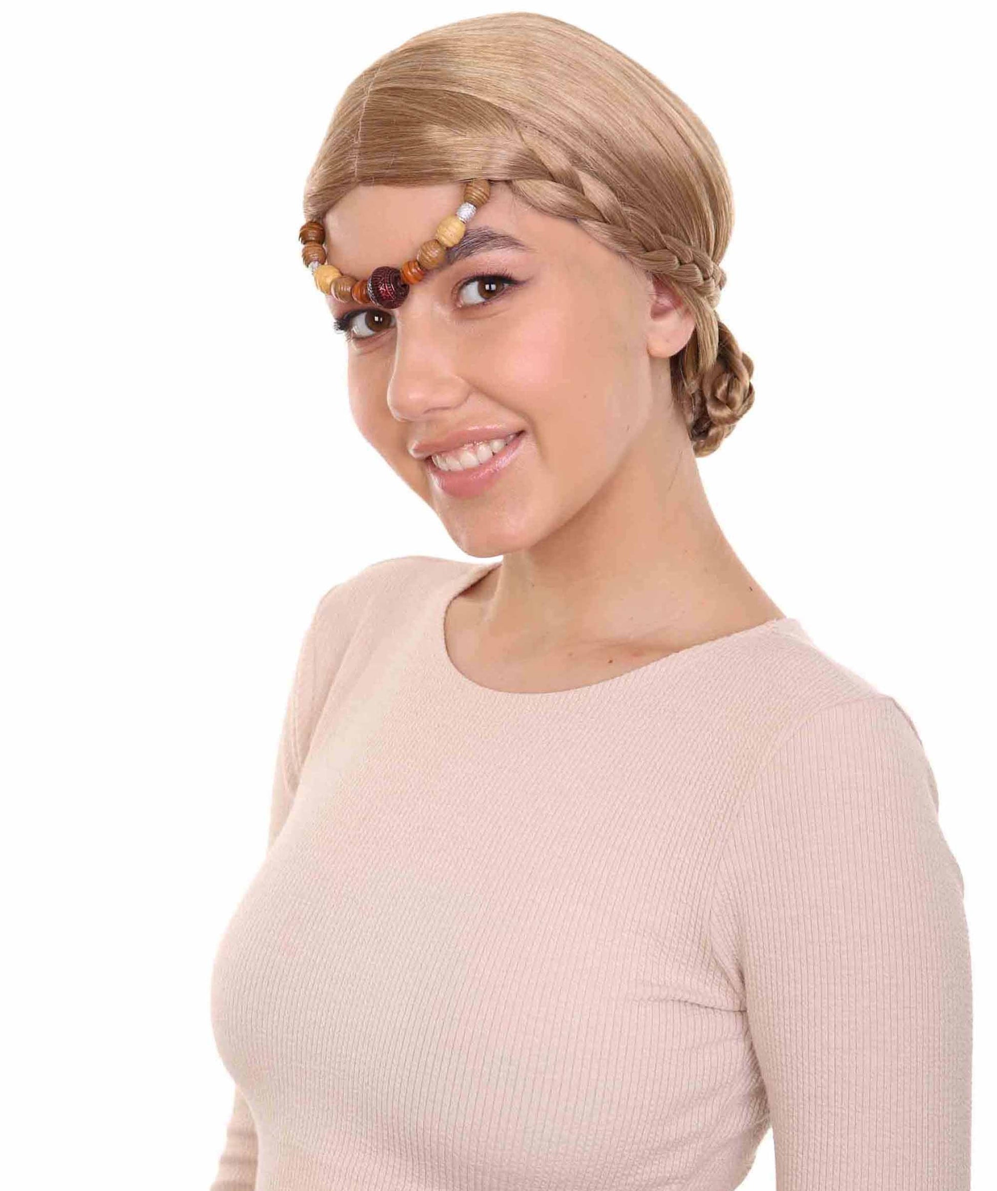 Women's Medieval Renaissance Blonde Wig