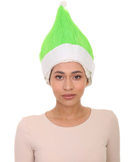 Lime Green Elf Wig