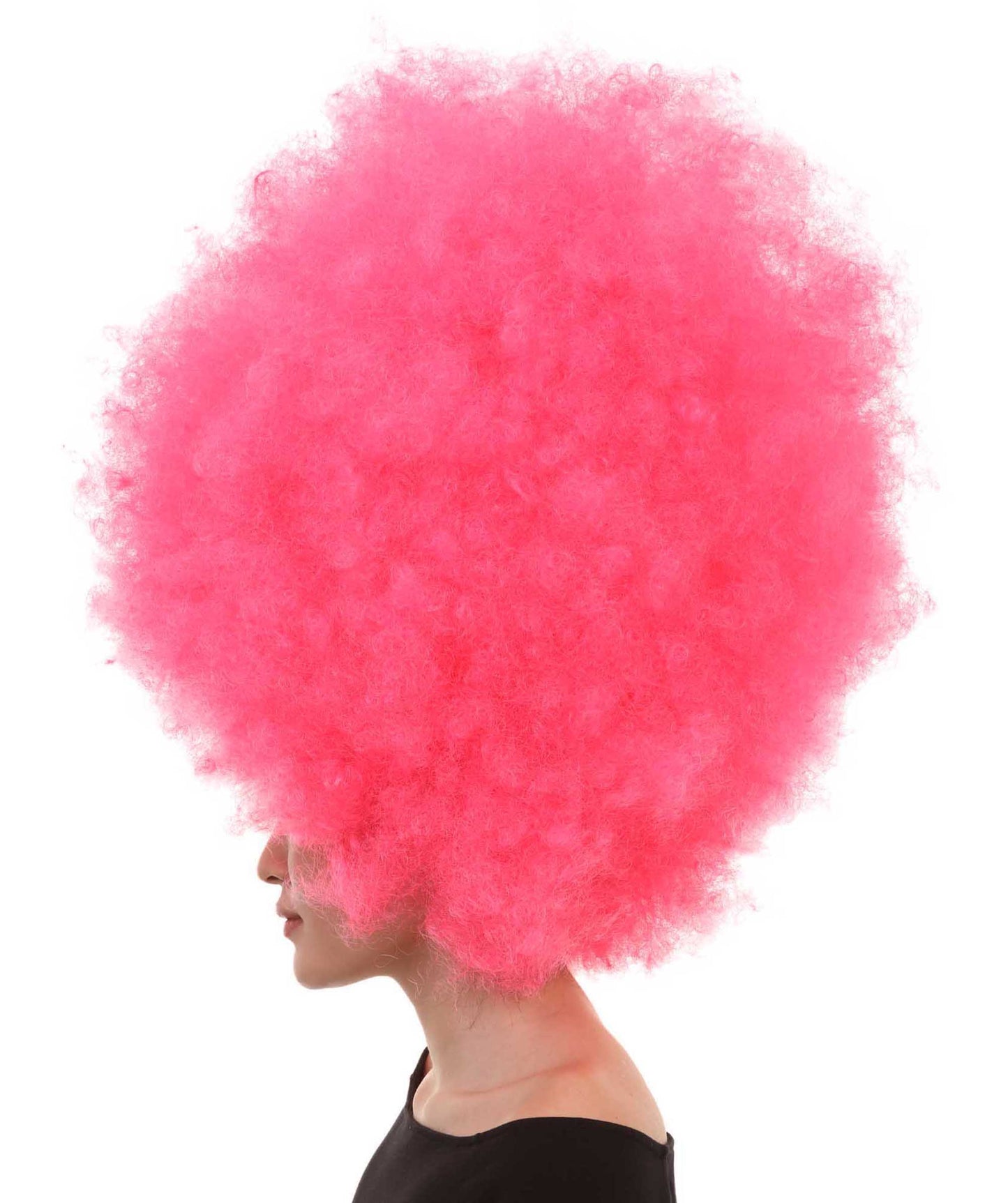  Pink Jumbo Afro Wig