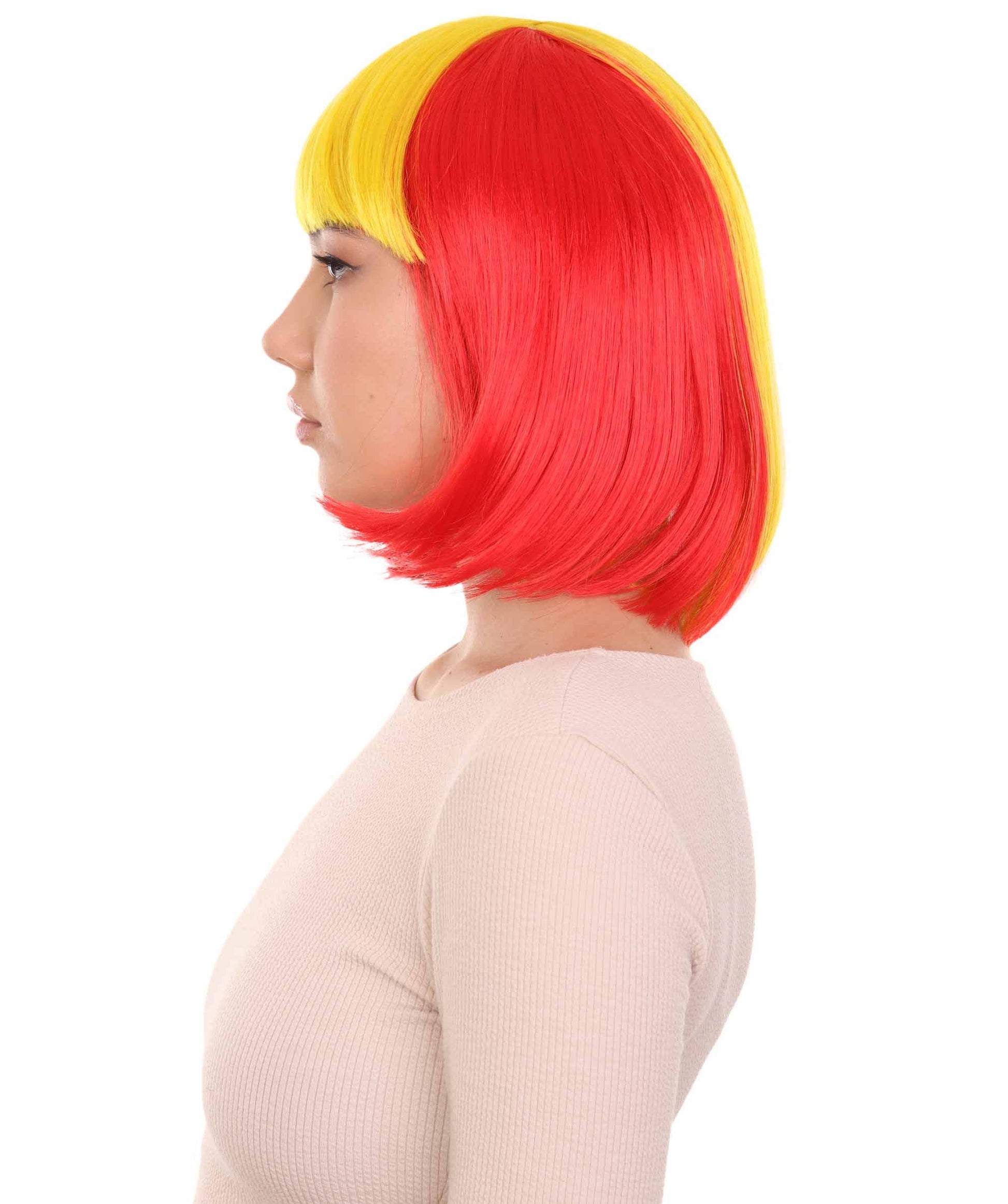 Belgium Flag Bob Wig 