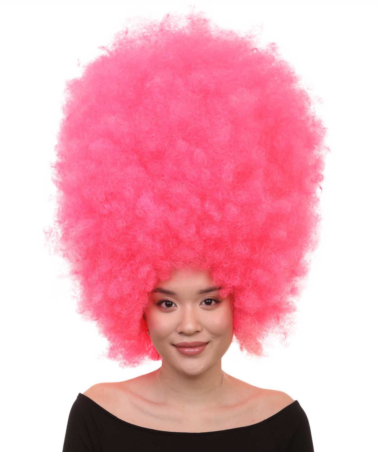  Pink Jumbo Afro Wig