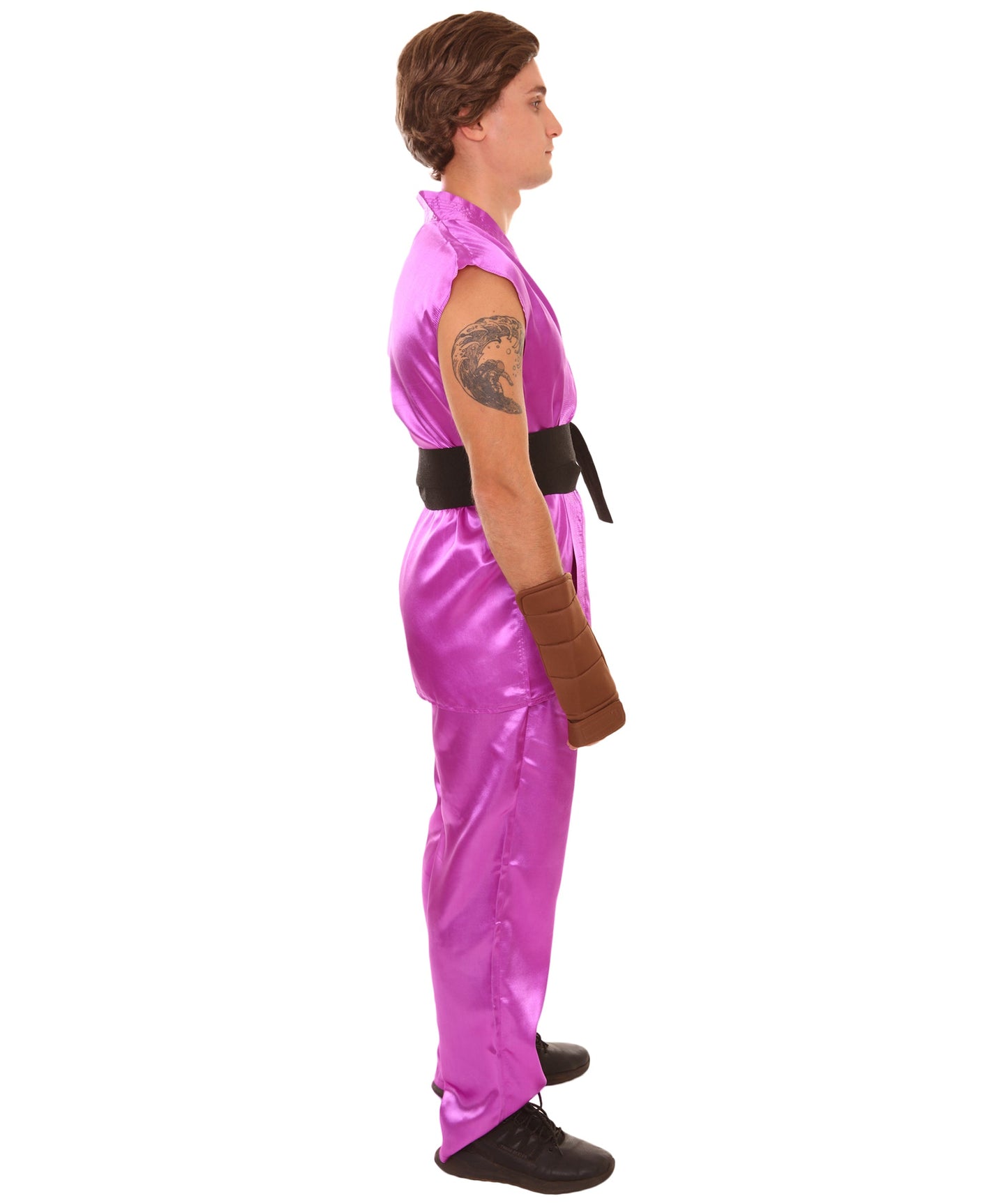 Purple Men's Karate Fancy Costume