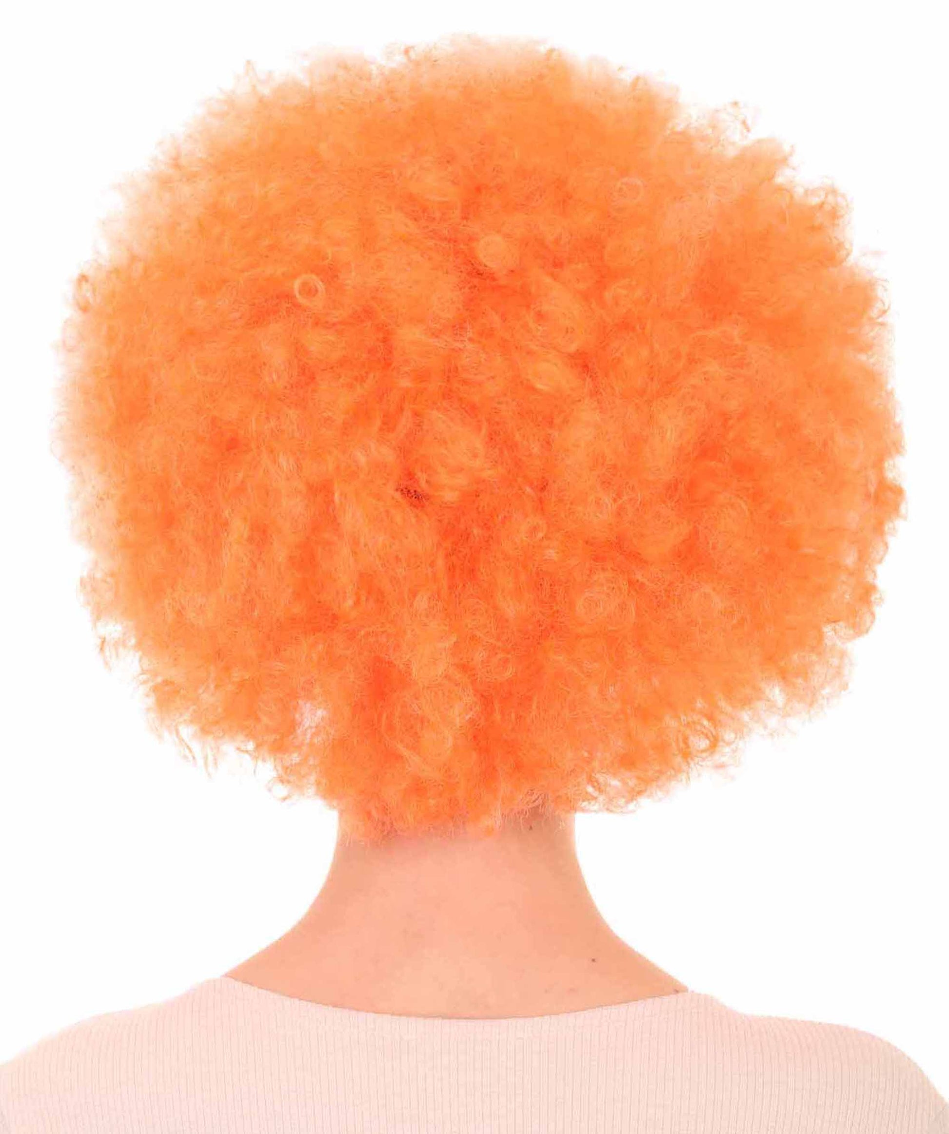 Orange Super Size Jumbo Party Halloween Wig