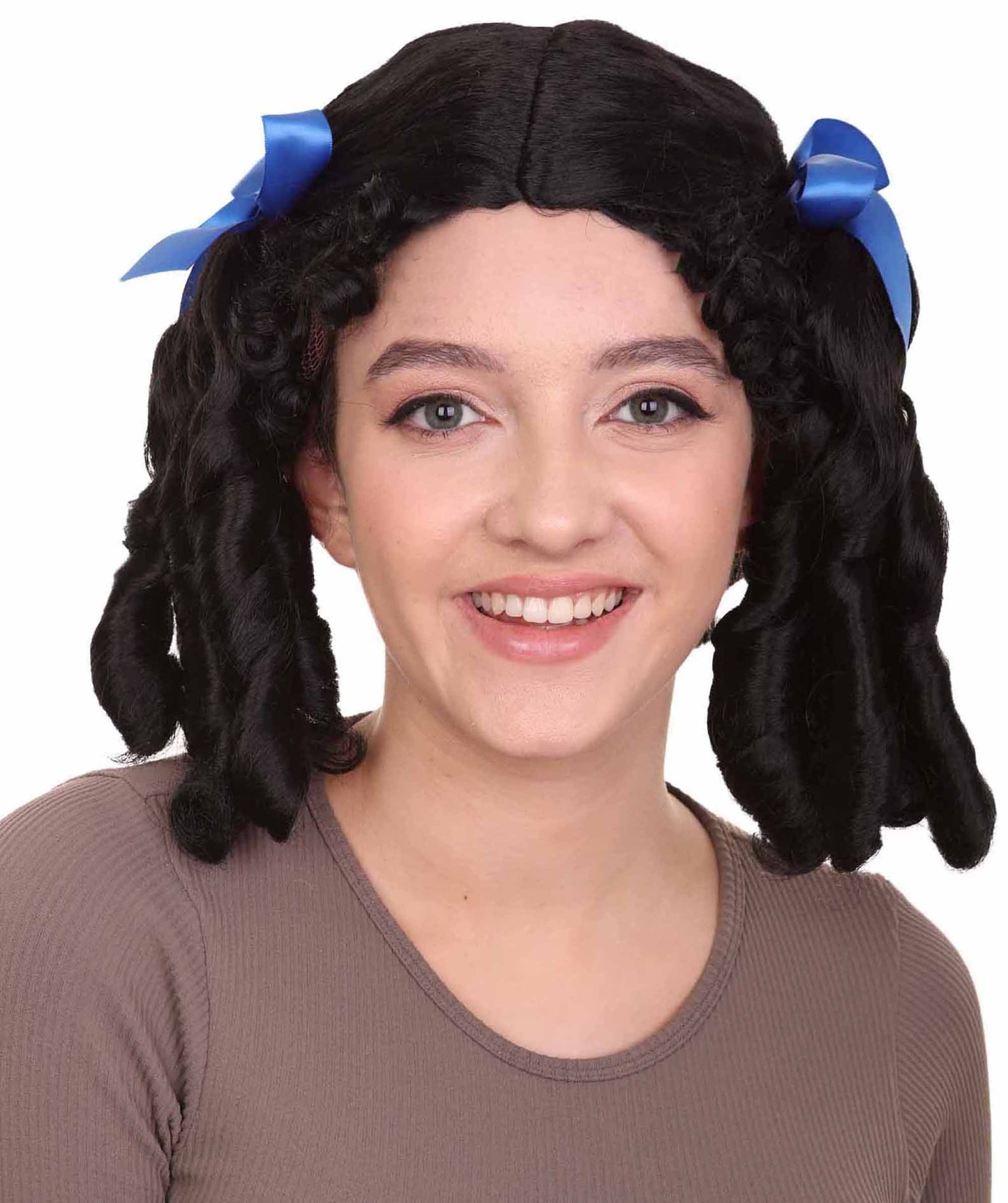 Colonial Lady Black Wig