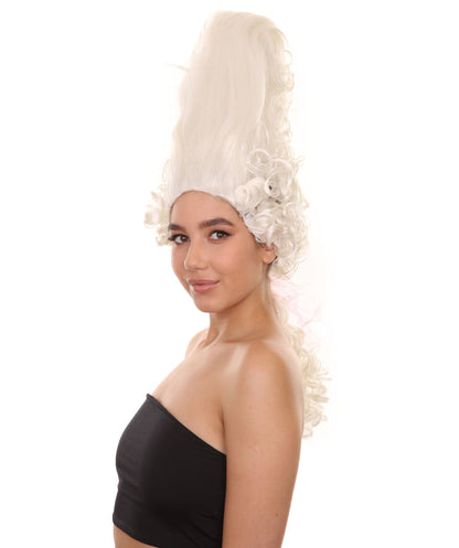 White Rococo Updo Wig