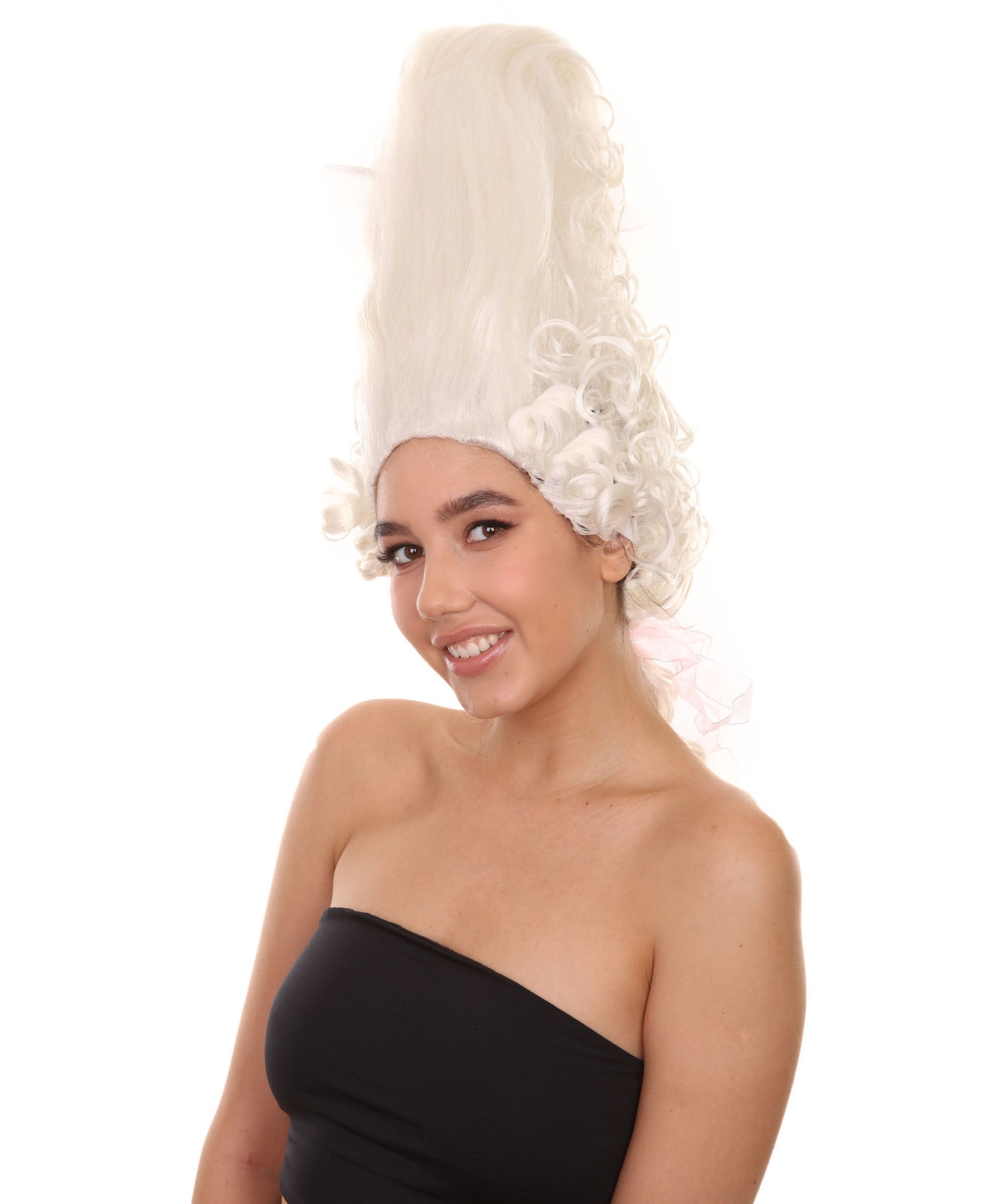 White Rococo Updo Wig