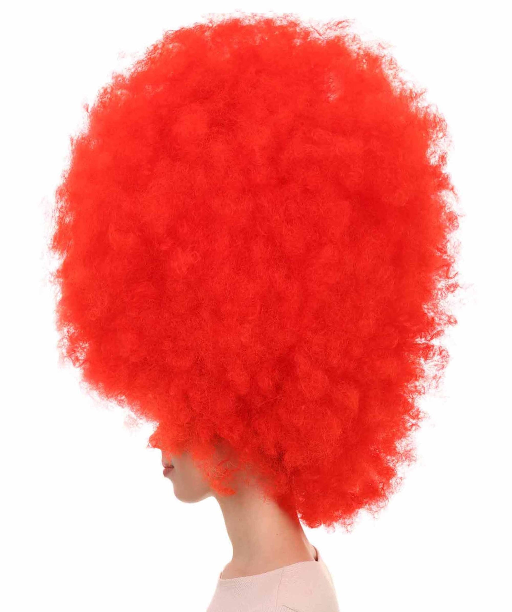  Red Jumbo Afro Wig