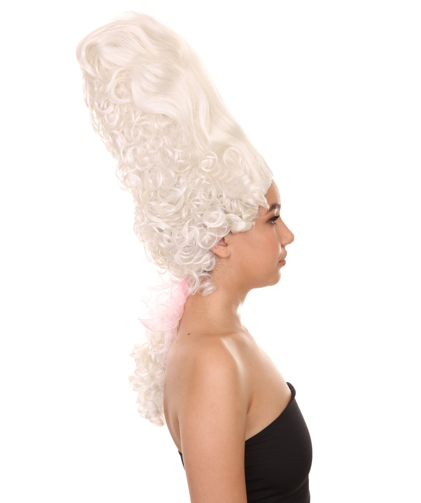 White Rococo Updo Wig