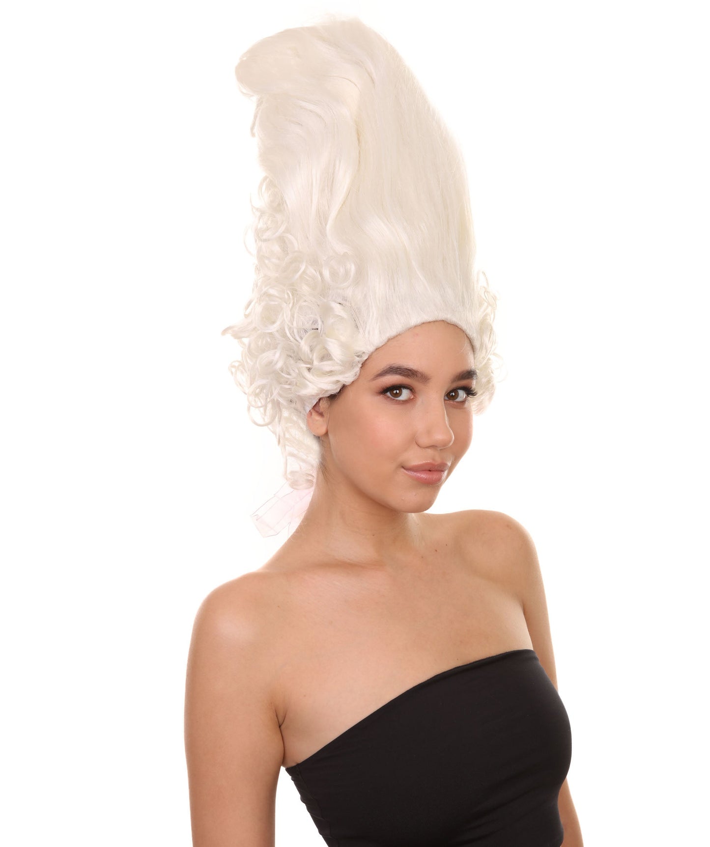 White Rococo Updo Wig