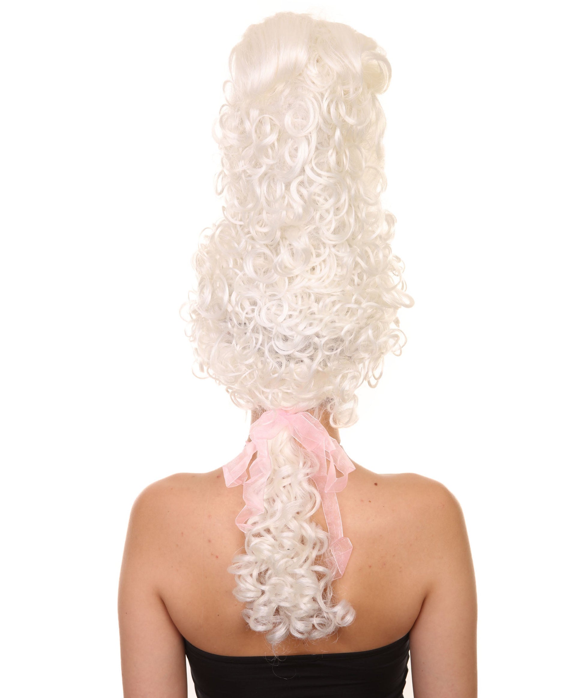 White Rococo Updo Wig