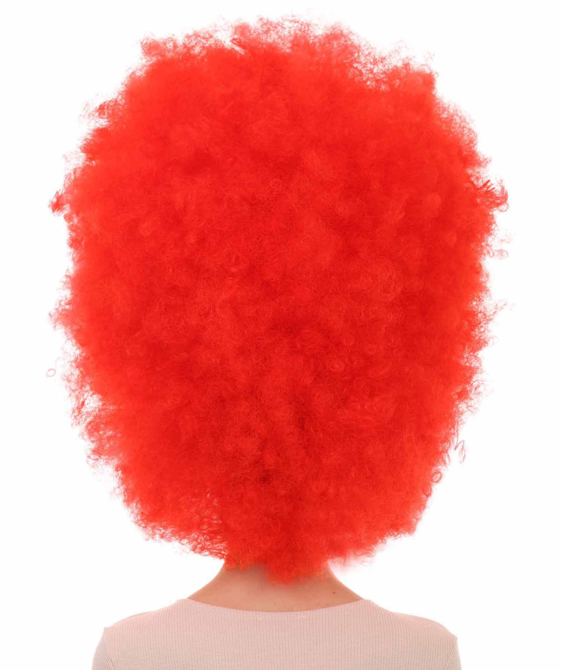  Red Jumbo Afro Wig