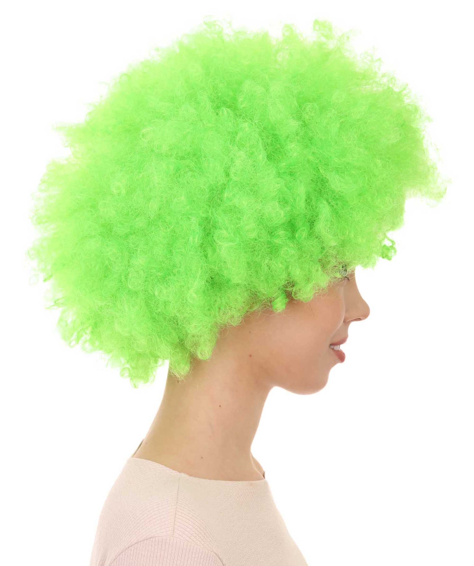 Green Super Size Jumbo Party Halloween Wig