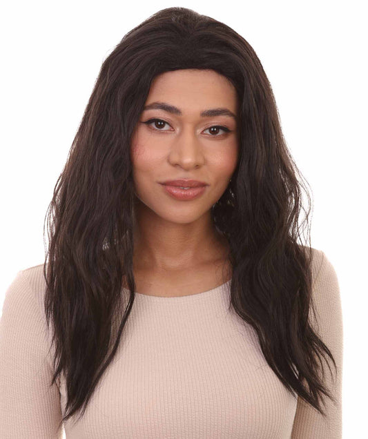 Women's Fighting Character Black wig