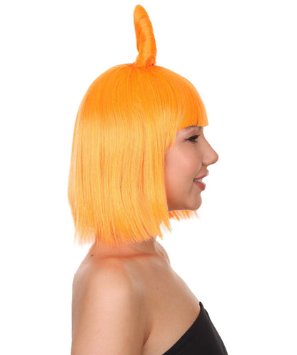 Orange Women's Butterfly Bow Wigs