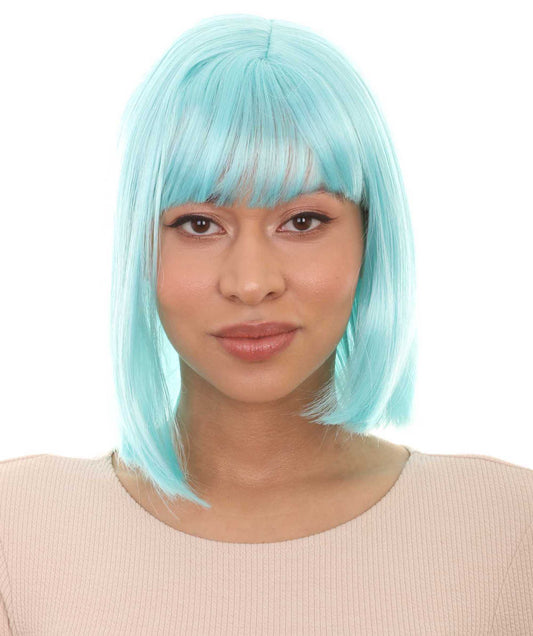 Manga Anime Blue Wig