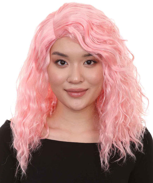 pink celebrity wig