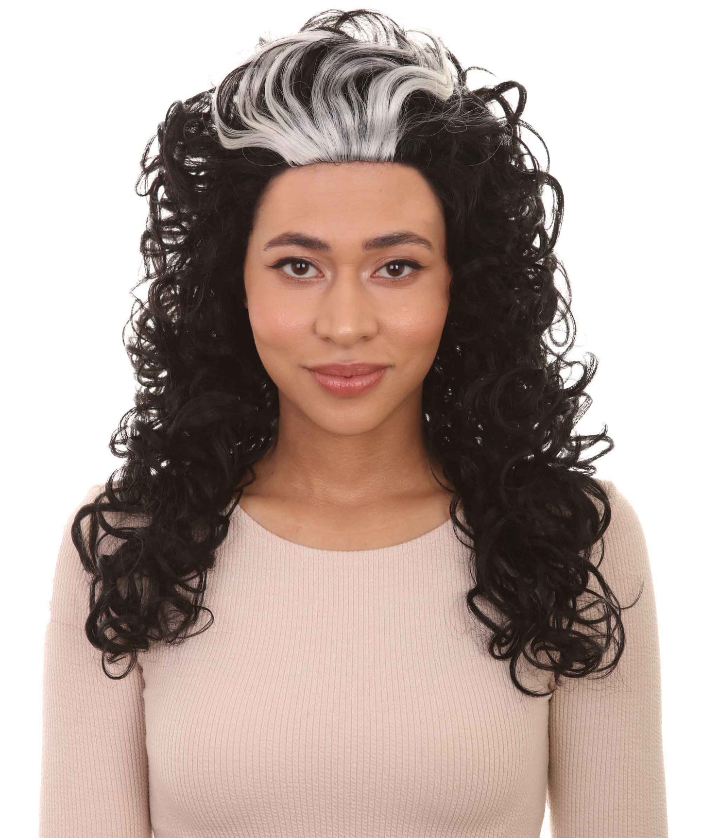 Long Curly Ghost Horror Wig