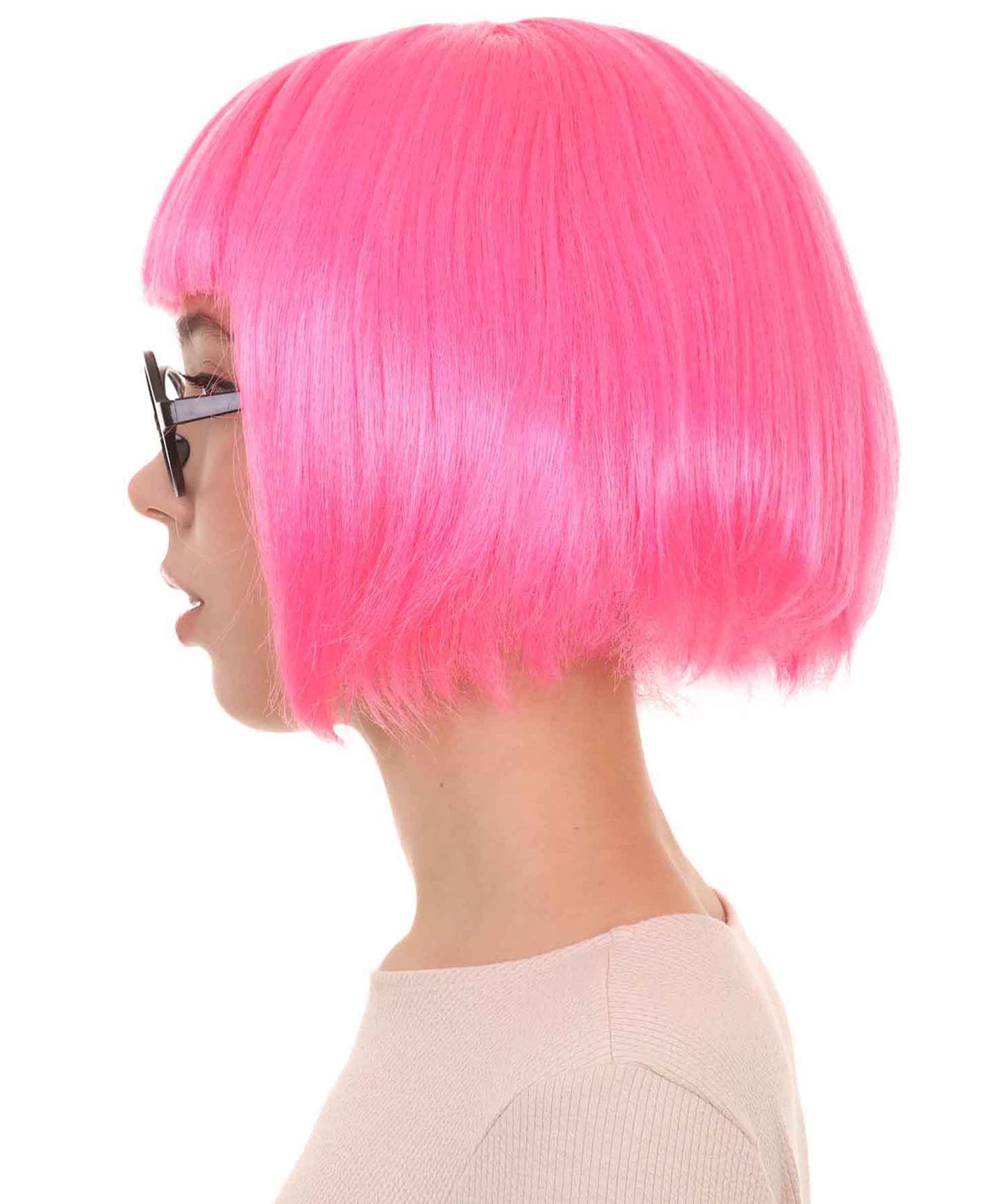 Pink Fashion Edna Multiple Colors Bob Wig