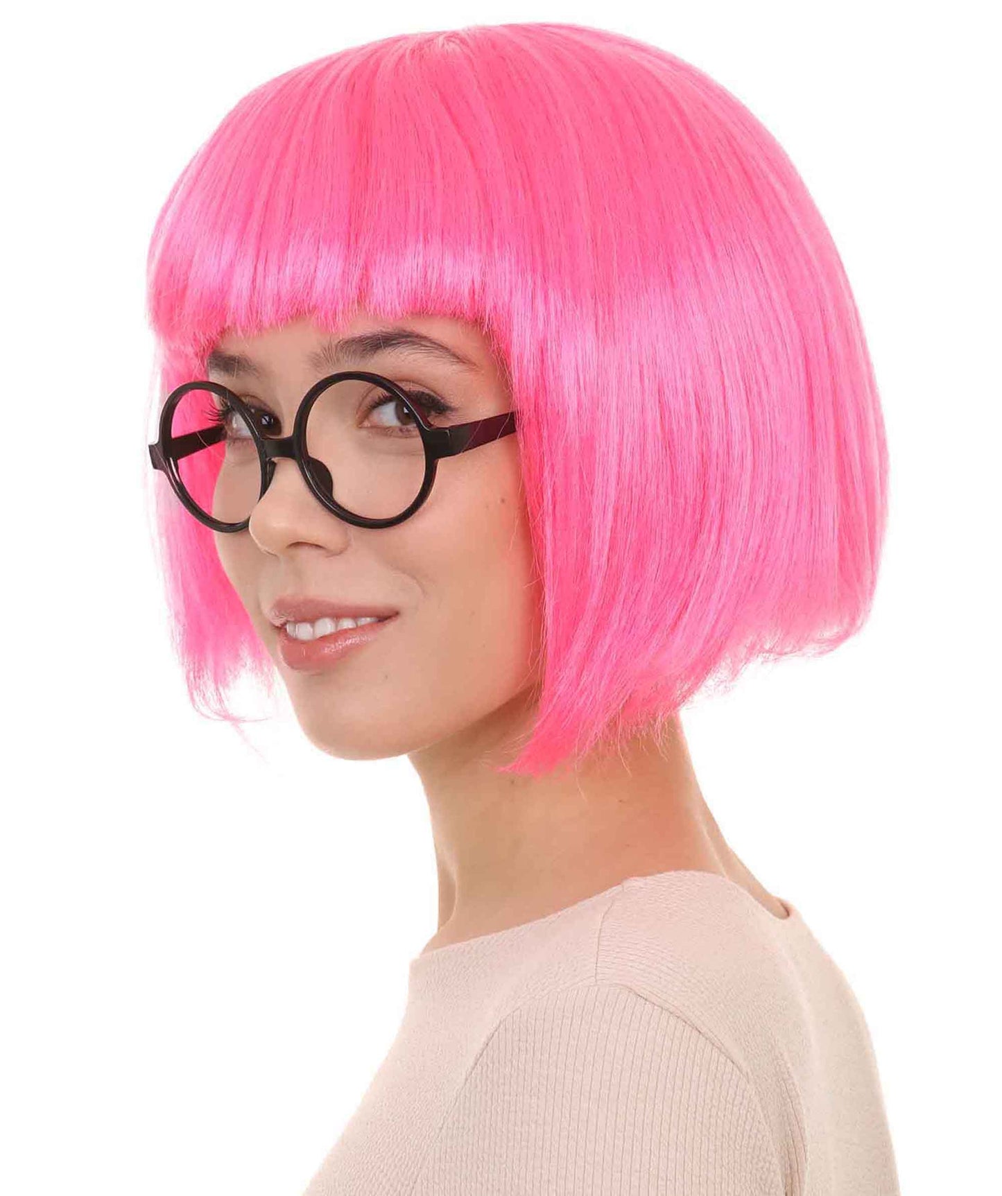 Pink Fashion Edna Multiple Colors Bob Wig