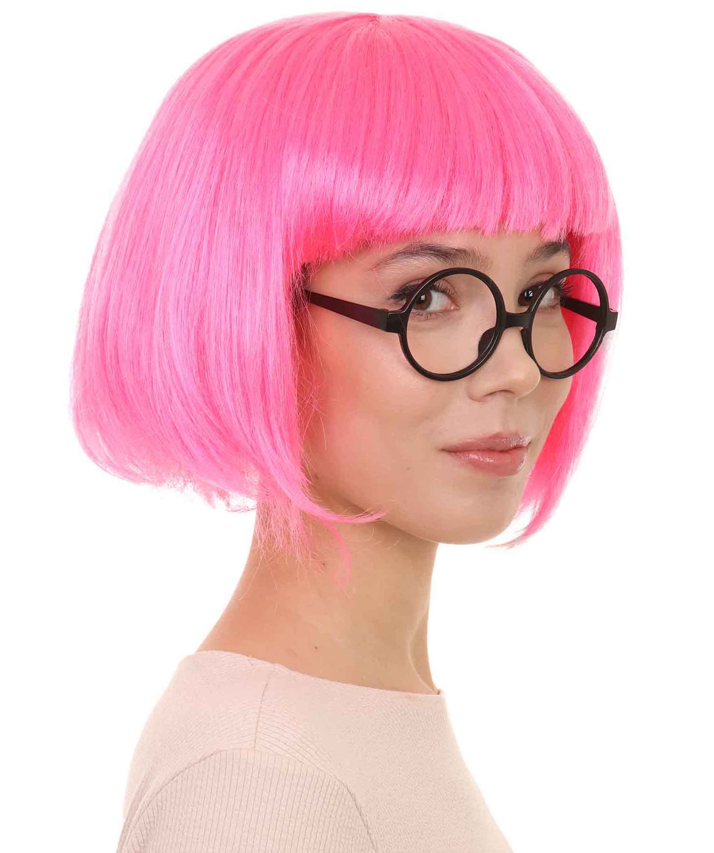 Pink Fashion Edna Multiple Colors Bob Wig