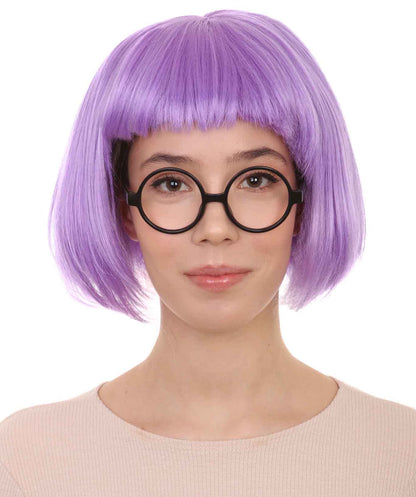 Purple Fashion Edna Multiple Colors Bob Wig