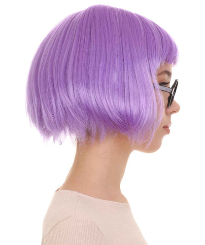 Purple Fashion Edna Multiple Colors Bob Wig