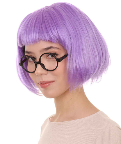 Purple Fashion Edna Multiple Colors Bob Wig